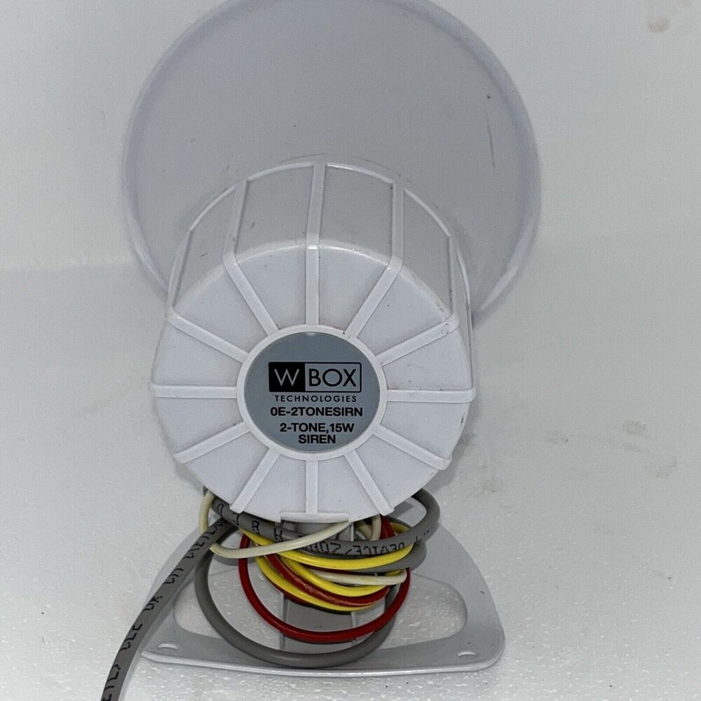 WBox horn siren 2-Tone 15W Siren w/piezo 0E-2TONESIRN - Picture 5 of 6
